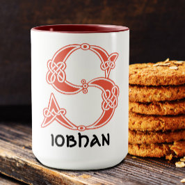 16世紀ケルト結び目模様装飾首都 マグカップ