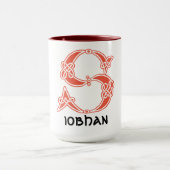 16世紀ケルト結び目模様装飾首都 マグカップ (中央)