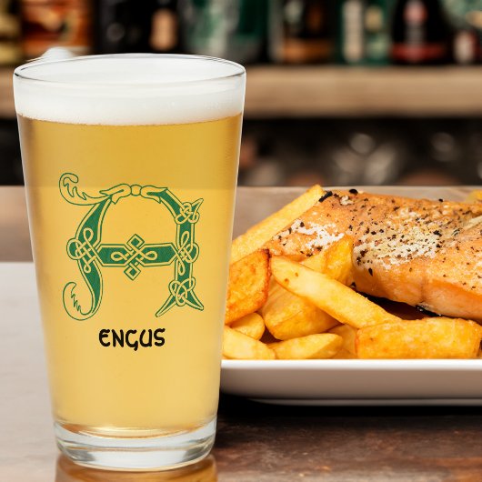 16世紀ケルト結び目模様装飾首都A タンブラーグラス