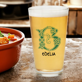 16世紀ケルト結び目模様装飾首都B タンブラーグラス