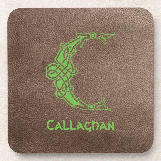 16世紀ケルト結び目模様装飾首都C コースター (正面)