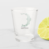 16世紀ケルト結び目模様装飾首都C ショットグラス (裏面)