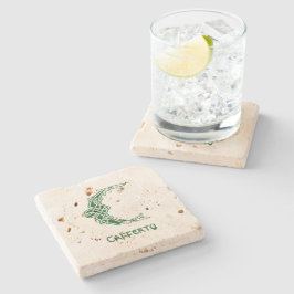 16世紀ケルト結び目模様装飾首都C ストーンコースター