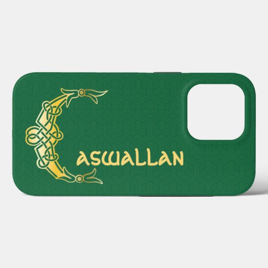 16世紀ケルト結び目模様装飾首都C Case-Mate iPhoneケース (裏面 (横))