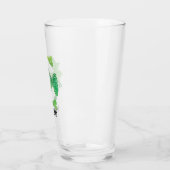 16世紀ケルト結び目模様装飾首都E タンブラーグラス (左)