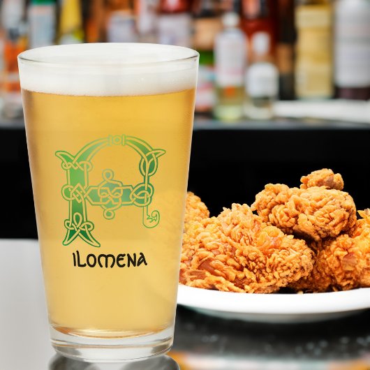 16世紀ケルト結び目模様装飾首都F タンブラーグラス