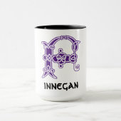 16世紀ケルト結び目模様装飾首都F マグカップ (中央)