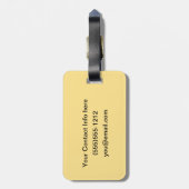 16世紀ケルト結び目模様装飾首都F ラゲッジタグ (裏面縦)