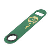 16世紀ケルト結び目模様装飾首都G スピード栓抜き (裏面アングル)