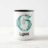 16世紀ケルト結び目模様装飾首都G マグカップ (中央)