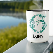 16世紀ケルト結び目模様装飾首都G