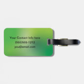 16世紀ケルト結び目模様装飾首都G ラゲッジタグ (裏面横)