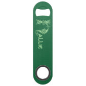 16世紀ケルト結び目模様装飾首都H スピード栓抜き (正面)