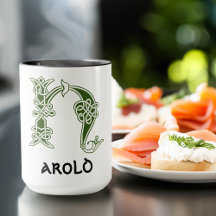 16世紀ケルト結び目模様装飾首都H