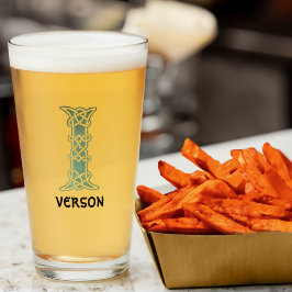 16世紀ケルト結び目模様装飾首都I タンブラーグラス