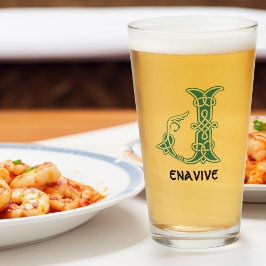 16世紀ケルト結び目模様装飾首都J タンブラーグラス