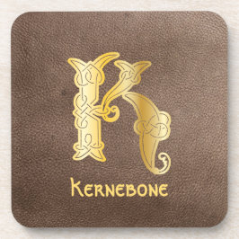 16世紀ケルト結び目模様装飾首都K コースター