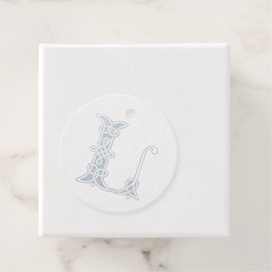 16世紀ケルト結び目模様装飾首都L フェイバータグ (箱)