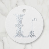 16世紀ケルト結び目模様装飾首都L フェイバータグ (正面)