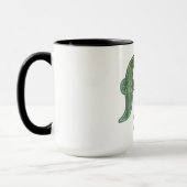 16世紀ケルト結び目模様装飾首都M マグカップ (左)