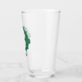 16世紀ケルト結び目模様装飾首都O タンブラーグラス (左)