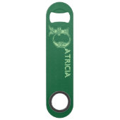 16世紀ケルト結び目模様装飾首都P スピード栓抜き (裏面)