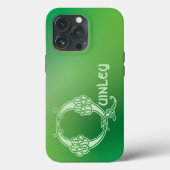16世紀ケルト結び目模様装飾首都Q Case-Mate iPhoneケース (裏面)