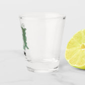 16世紀ケルト結び目模様装飾首都U ショットグラス (右)