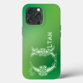 16世紀ケルト結び目模様装飾首都U Case-Mate iPhoneケース (裏面)