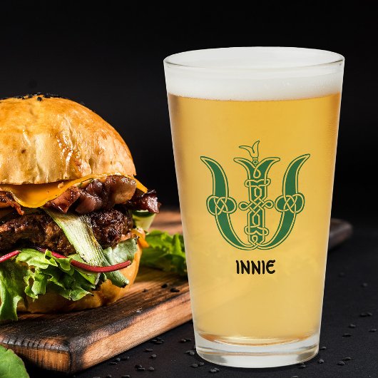 16世紀ケルト結び目模様装飾首都W タンブラーグラス