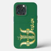 16世紀ケルト結び目模様装飾首都W Case-Mate iPhoneケース (裏面)