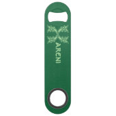 16世紀ケルト結び目模様装飾首都X スピード栓抜き (裏面)