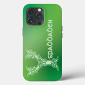 16世紀ケルト結び目模様装飾首都Y Case-Mate iPhoneケース (裏面)