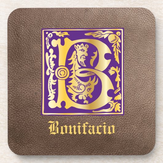 16世紀神話の生き物の装飾の首都B コースター (正面)