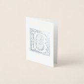 16世紀神話の生き物の装飾の首都B 箔カード (正面)