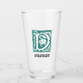 16世紀神話の生き物の装飾の首都D タンブラーグラス (正面)