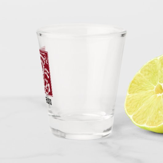 16世紀神話の生き物の装飾の首都E ショットグラス (右)