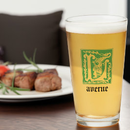 16世紀神話の生き物の装飾の首都L タンブラーグラス