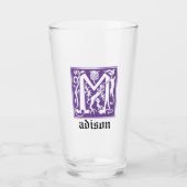 16世紀神話の生き物の装飾の首都M タンブラーグラス (正面)