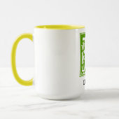 16世紀神話の生き物の装飾の首都R マグカップ (左)