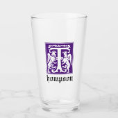 16世紀神話の生き物の装飾の首都T タンブラーグラス (正面)