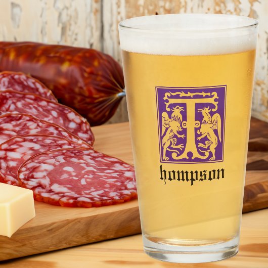 16世紀神話の生き物の装飾の首都T タンブラーグラス