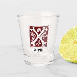 16世紀神話の生き物の装飾の首都X ショットグラス