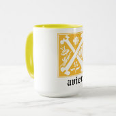 16世紀神話の生き物の装飾の首都X マグカップ (正面左)