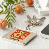 16世紀神話の生物の装飾的な首都I キーホルダー (側面)