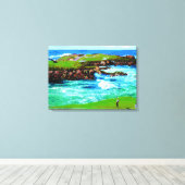 16位のブレイカー越えキャンバス キャンバスプリント (インサイチュ (ウッドフロア))