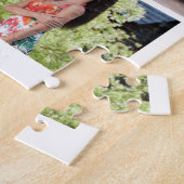 16写真コラージュのタイムラインライフQuinceaenera ジグソーパズル (側面)