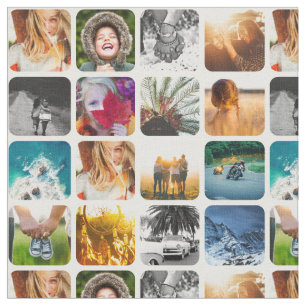 16写真テンプレートカスタムタイルグリッド ファブリック