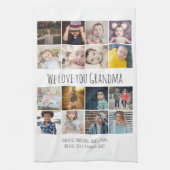 16写真・文字カスタムパーソナライズされた キッチンタオル (縦)