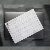 16分割ノートパッド：プロジェクト管理やアイデアの積み上げ保存に！ ノートパッド